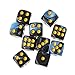 Produktbild Manyo 10pcs Mehrfarbig 6 Seitige Würfel, leicht und tragbar, perfekt für Brettspiel, Club und Bar Spiel Tool, Familienspiel, Math Teaching. (6)
