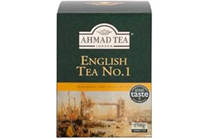 Ahmad Tea – English Tea nr 1 | mieszanka czarnej herbaty z bergamotką | 250 g herbaty luzem