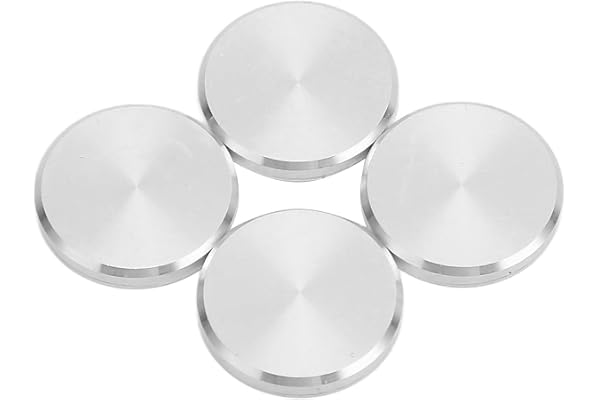 Kelawoly Metallöppnare Knoppskydd för A77 A76 A78 A50 | Frontknopp i aluminiumlegering, 4-packsbyte, passar MK I II III-serien, återställer slitna kontroller för tejpadäck