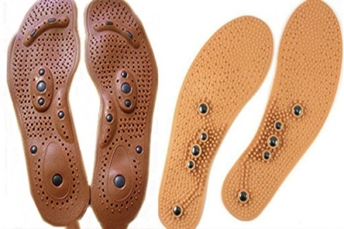 Preisvergleich Produktbild Herren Schuh Boot Akupunktur Therapie Fuß Massage Einlagen / Therapie entzündeten Fußballen Fuß Schmerzen magnetisch Heilkräfte Schuh Innensohle Boot Pad