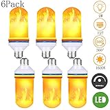 * Diese brandneue Flammeneffekt-LED-Lampe ist die perfekte Alternative zu einer traditionellen Kerze. Dies gibt Ihrem Zuhause eine gemütliche Atmosphäre, ohne die ständige Sorge einer offenen Flamme in Ihrem Zuhause. Dies wird die Gäste beeindrucken und ihnen das Gefühl geben, sich zu entspannen