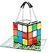 Produktbild MSmask Damenmode Kreative Persönlichkeit Rubik's Cube Kleine Party Handtasche Nette Karikatur Handtasche Handtasche Geld