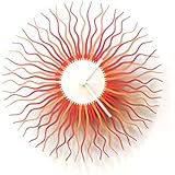 Radium - zeitgenössische elegante Wanduhr aus Sperrholz