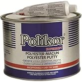 POLİKOR POLYESTER &Ccedil;ELİK MACUN 500 GRAM