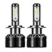 Produktbild 12V 60W H7 Auto LED-Scheinwerfer IP65 Wasserdicht 6000K 10000Lm (2Pcs)