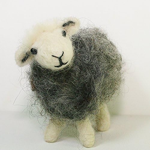 Herdwick Sheep needle felting kit for beginners - Combined postage refund if ordering more than one kit