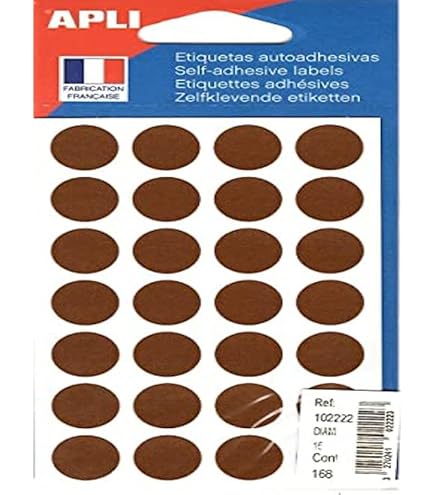 Lot De 1000 Pastilles Adhésives 5 Mm - 20 Couleurs (50 Pièces Par