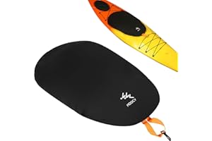 MOOCY Kayak Cockpit Cover for Transport, Universal Thick Seals Cockpit Cover for Transport, Outdoor Storage Keep Hatch Hole Seat Clean