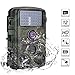 Produktbild Nicam Wildkamera 1080P Full HD Jagdkamera 120° Weitwinkel Vision Infrarote 20m Nachtsicht IP56 Wasserdichte Überwachungskamera mit 2.4" TFT LCD/ 46pcs IR LEDs/ 32GB Micro SD Karte - 12 MP / 0,2s