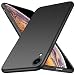 Produktbild for Apple iPhone XR Hülle, ZUERCONG [Sand Serie] Ultra Slim Cover Case Anti-Fingerabdrücke Anti-Scratch Shockproof Handytasche Hartplastik Schutzhülle für Apple iPhone XR 6.1 Zoll, Kies Schwarz
