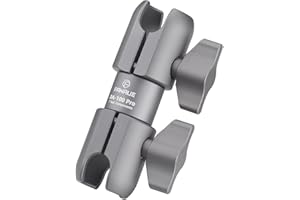 FANAUE DA-100PRO Verbundstoff-Verbindungsarm ist kompatibel mit RAM mounts Typ B 1" Kugelmontage und Motorrad Fahrräder Handyhalterungen, passt auf alle Industriestandard Typ B/25,4mm/1" Kugeladapter