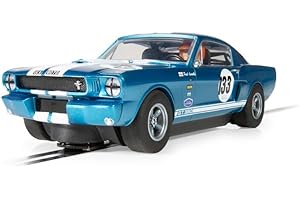 Scalextric - C4517 - Cars Shelby Mustang GT350, Paul Kenelly, Equipe GTS, Voiture à sous Jouet à Utiliser avec des Circuits Ou Un Ensemble de Courses Scalextric