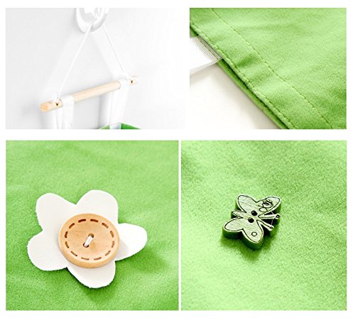 Starsglowing 5er Set Hängeorganizer Utensilientasche Wand Aufbewahrungstasche Hängetasche Aufbewahrungsbeutel (Bunt) - 4