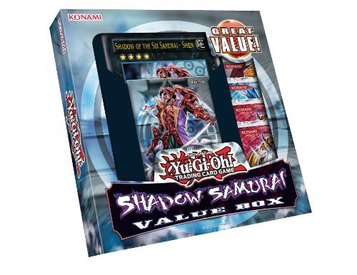 Yu-Gi-Oh Shadow Samurai Value Box (Samurai Warlord Structure Deck & 4 Booster Packs & Jumbo Card) by Yu-Gi-Oh!