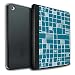 Produktbild Stuff4® PU-Leder Hülle/Case/Brieftasche für Apple iPad Air 2 Tablet/Türkis Muster/Lu Summers Zäune Kollektion