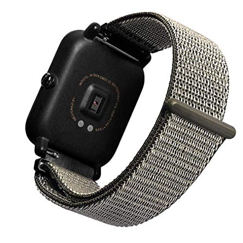 Preisvergleich Produktbild Weekendy Cooles magisches Aufkleber-Segeltuch-Bügel-Handgelenk... Handgelenk-Bügel-Ersatz-Armband für Huami Amazfit Bip-Jugend-Uhr ( Farbe : C )