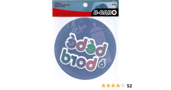 Amazon Fr Disque Electrostatique Bebe A Bord B Car