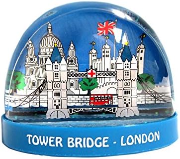 Snowstorm (Glitter) Detailing London Tower Bridge, London Collectable Souvenir