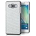 Produktbild Saxonia® Samsung Galaxy A5 (2014) Hülle Case Schutzhülle Cover Slim Design in Carbon-Optik Silber
