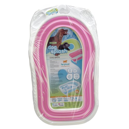 Ferplast-Dog-Splash-Dog-Bath-815-x-465-x-23-cm-Pink-White