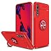 Produktbild Innens Huawei P20 Pro Case, [Kratzfest] [stoßfest] Slim mit um 360 Grad drehbar Metall Finger Ring Halter Ständer Armor Weich TPU Schutz Cover