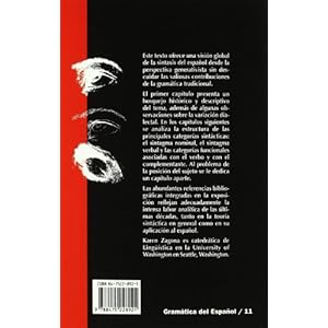 Sintaxis generativa del español (Gramática del Español)