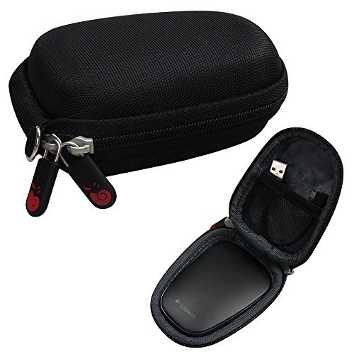 Für Logitech Ultrathin Touch Mouse Maus T630 T631Travel EVA Tasche Schutz hülle Etui Tragetasche Beutel Compact Größen von Hermitshell - 3