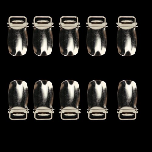 10 Stk. Schnuller Hosenträger Clips 1.18 Inch - 2