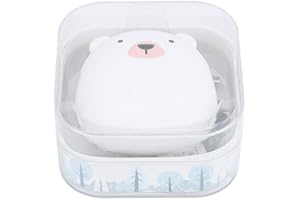 Jimfoty Rechargeable Hand Warmers, 4000mAh Portable Cute Hand Warmer/Power Bank Reusable Electric Hand Warmer Winter Gift for Men Women(Ice Bear)