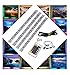 Price comparison product image BRTLX LED TV Backlight Strip Lighting Kits 4 x 50cm for HDTV Home Theater Accent Lighting USB Powered RGB 5050 SMD Multi Colour with 24 Key Remote Control