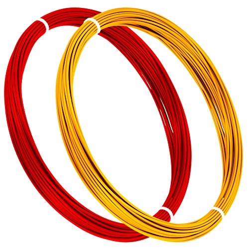 Großes Minadax 8 Farben multicolor Starterpack Set 8×50 Gramm hochwertiges 1,75 mm ABS-Filament hergestellt in Europa - 4