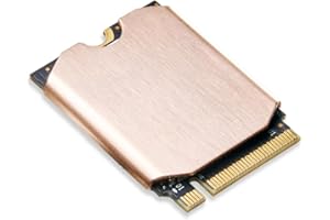 DolDer M.2 2230 SSD Kupfer Kühlkörper Abdeckung Wärmeleitpad kompatibel mit Steam Deck Hitzeschild Abdeckung Reparatursatz mit Schraubendreher Werkzeug Set