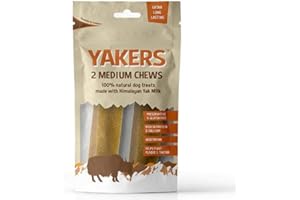 Yakers Dog Chew Medium, 130 g (Pack of 2)