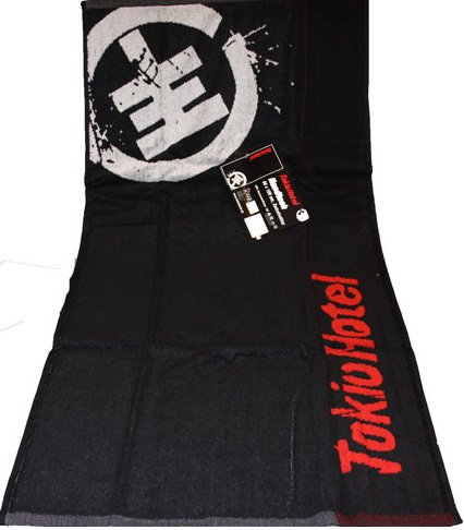 Preisvergleich Produktbild Tokio Hotel Frottee Handtuch, 50 x 100 cm