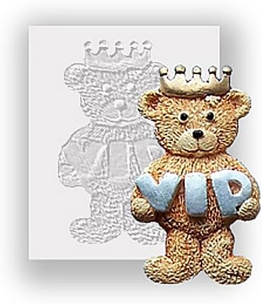 Silicone Mould - Ted Bear VIP - Food Safe