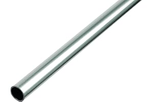 Alberts 472597 Rundrohr | Aluminium, natur | 1000 x 25 x 1,5 mm
