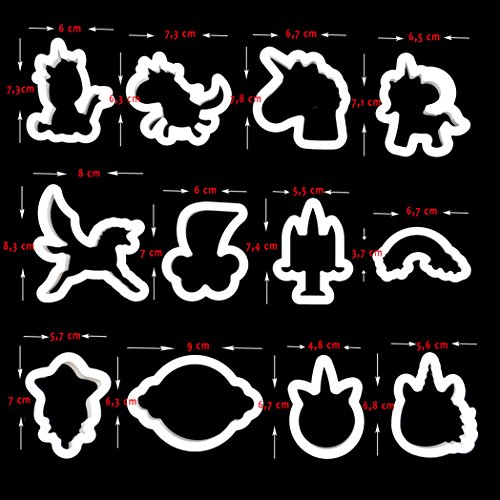 Anokay 12tlg Einhorn Fondant Ausstechform Pltzchen Unicorn Ausstecher Fr Backen Kuchen Deko Tortendekoration Geburtstagsdeko Anokay 12tlg Einhorn Fondant Ausstechform Pltzchen Unicorn Ausstecher Fr Backen Kuchen Deko Tortendekoration Geburtstagsdeko