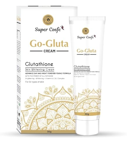 New Go Glu-ta Cream, Glutathione |Skin Whitening Cream|, 30g Beauty