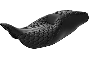 TCMT Asiento del pasajero del conductor para Harley Touring Road King Street Glide Electra Glide Road Glide 2009-2023