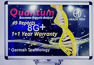 3R Quantum Resonance Magnetic Body Health Analyzer latest version, Full Body Health Checkup Machine, (Silver Colour)