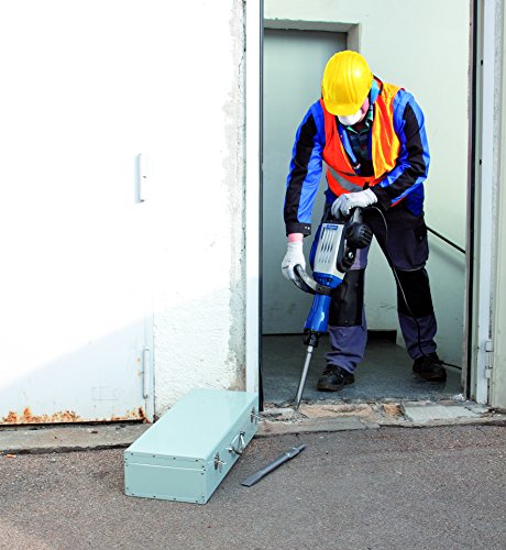 Scheppach 5908201901 Abbruchhammer / Meißelhammer AB1600 | + Spitzmeißel, Flachmeißel, Metallkoffer / D-Handgriff / Kompakt / Vibrationsarm (50 Joule / Schlagzahl: 2000 1/min / 230 V / 16 kg) - 2