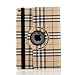 Produktbild STONG Apple ipad 6/ipad AIR2 360 drehbar Klassische Gitter Kunstleder Smart Case Schutzhülle für Apple ipad 6/ipad AIR2 Cover slim Case Schutz Hülle Etui Tasche mit Ständer Tasche (Beige)