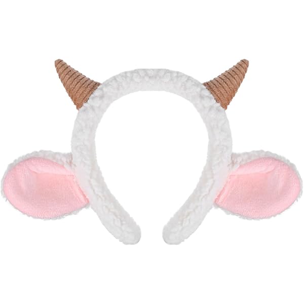 Diadema De Cuernos De Oveja Negra Con Acabado Brillante - Tamaño 29x30 Cm - Ideal Para Cosplay, Halloween Y Fiestas Góticas