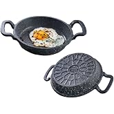 EDA COOKWARE ASYA D&Ouml;K&Uuml;M SAHAN 22 CM GRİ YUVARLAK ZK-963
