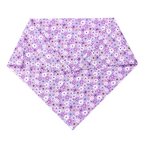 KING DO WAY Baumwollstoff 7X Stoffpakete Patchwork Stoffe Baumwolle Stoffreste Paket Stoffpakete Violett 50x50cm - 6