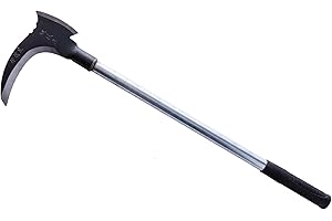 Ljxquisite Allgemeine Manganstahl Sichelmäher Sichel Metall Sichel langlebiges Schneidwerkzeug Haushalt landwirtschaftliche Werkzeuge Multifunktionale Doppelsense für Gartengeräte (C)