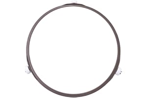 DAKEXIONG Anillo giratorio para horno microondas de 7 pulgadas, soporte de bandeja de vidrio medio, soporte de repuesto para rodillo interior (222mm-242mm)