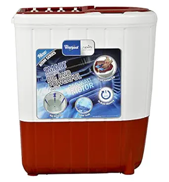 Whirlpool 6.2 kg Semi-Automatic Top Loading Washing Machine (ATOM62S, Ruby)