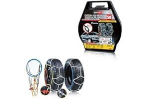 A2ZWORLD Catene Da Neve 155/80R14, 165/70R14,175/65R14,185/55R14,185/60R14,195/50R14,195/55R14,215/40R14,145/80R15,155/70R15,165/60R15,165/65R15,