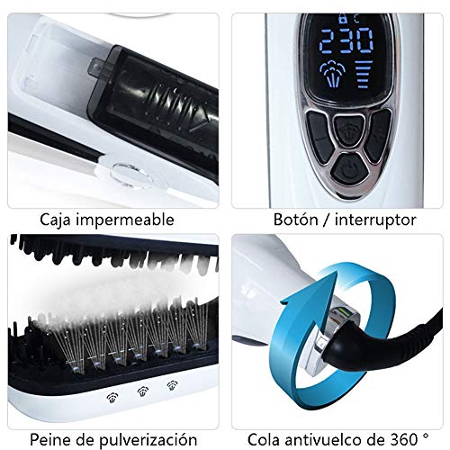 Spray Hair Straightener 3D Ceramic Perm Stick Straight Hair Does Not Hurt Hair Straightening Splint reviews Spray Hair Straightener 3D Ceramic Perm Stick Straight Hair Does Not Hurt Hair Straightening Splint
